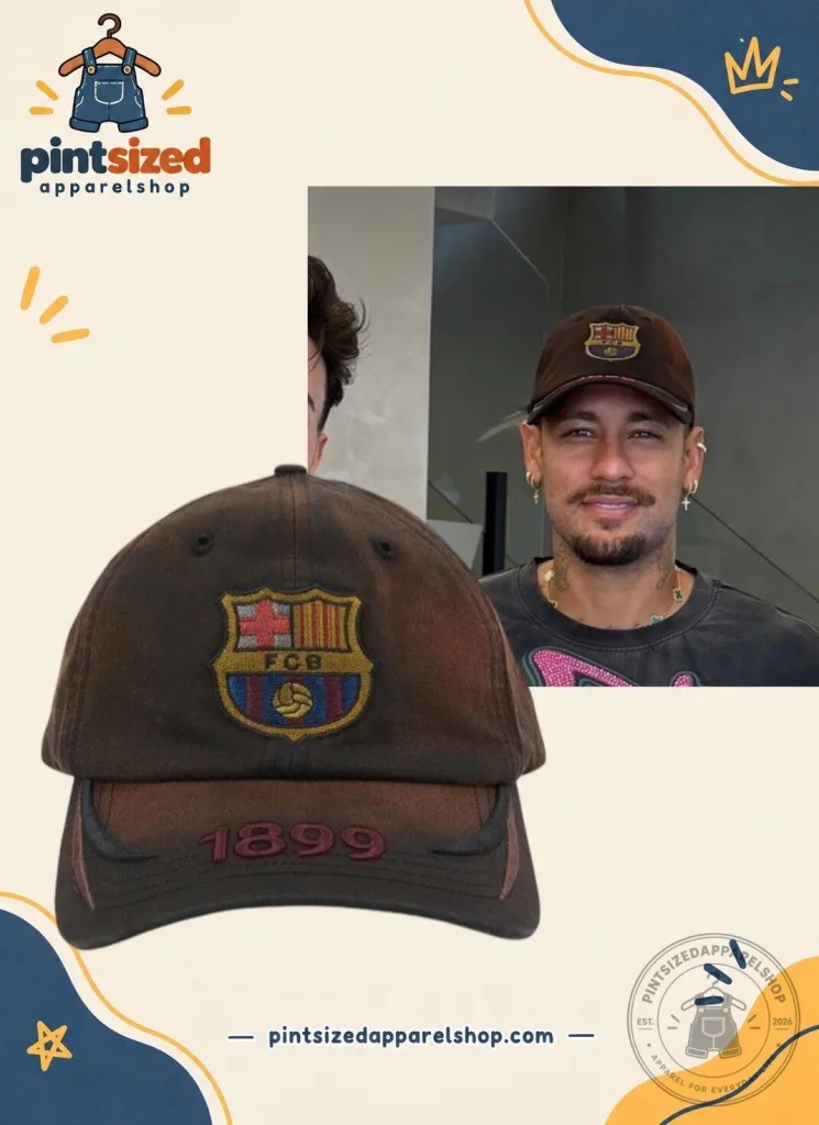 "Limited Edition Neymar Jr. Barcelona Nike Hat by Travis Scott" 3 Neymar Jr. Barcelona Nike Travis Scott 1899 Distressed Hat Limited 2026