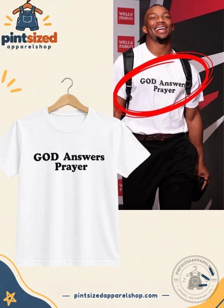 "Buy 2026 Bijan Robinson Atlanta Falcons GOD Answers Prayer Shirt" 19 Bijan Robinson Atlanta Falcons GOD Answers Prayer Shirt 2026