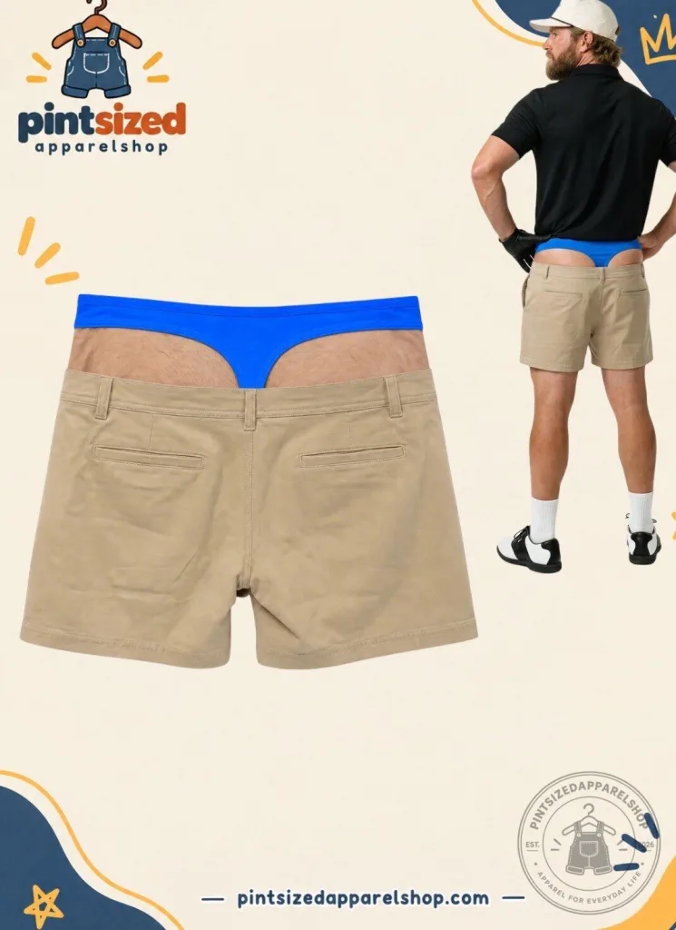 "2026 Funny Hairy Butt Thong Golf Shorts: Ultimate Humorous Fashion Statement" 13 Funny Hairy Butt Thong Golf Shorts 2026