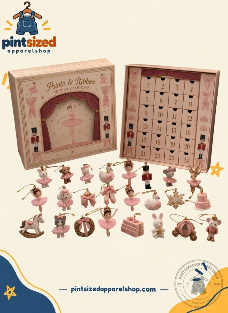 "Unwrap Magic: 2026 Limited Edition Ballet Pointe Ribbon Advent Calendar" 1 Ballet Pointe Ribbon Advent Calendar 2026 Limited Edition