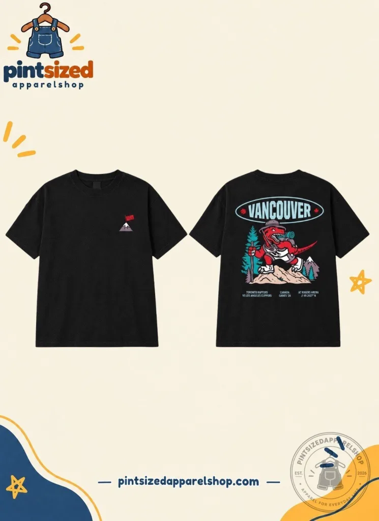 Raptors x Vancouver Canada Games T-Shirt Limited Edition 2026