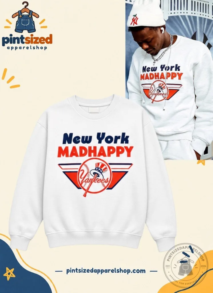 Prince Jazz New York MadHappy Yankees Sweat Shirt 206