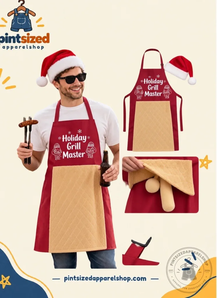 Prank Funny Apron Christmas Hidden Surprise