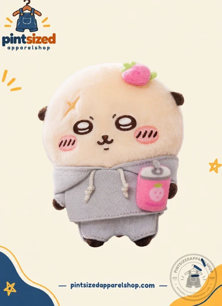 Chiikawa Sweatshirt Style Rakko Mascot Plush 2026