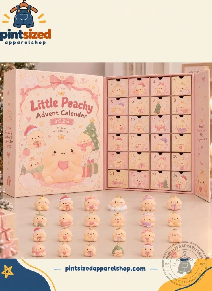 Little Peachy Advent Calendar 2026 Funny Butt Christmas