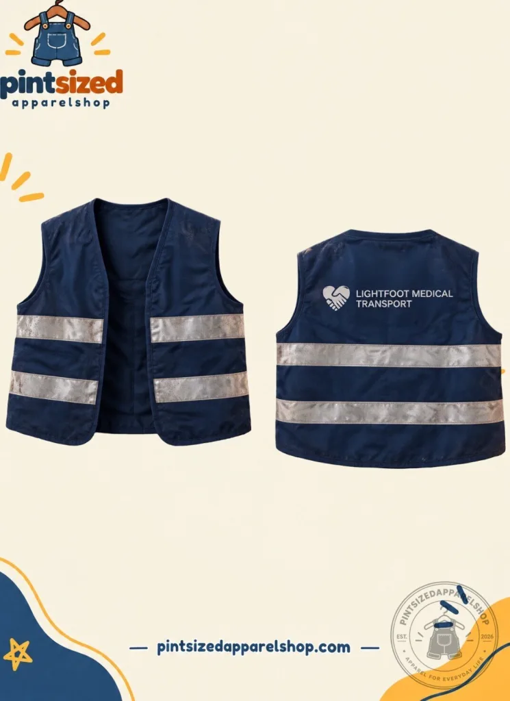 Resident Evil RPD Lightfoot Medical Transport Dark Blue Reflective Utility Tactical Vest 2026