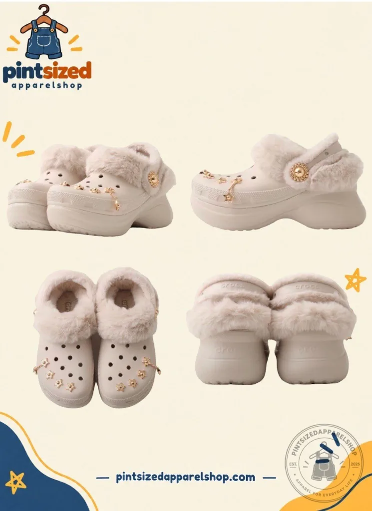 "2026 Limited Edition: Crocs Bae Lined Metal Minis Clog Unveiled" 15 Crocs Bae Lined Metal Minis Clog Cocoa Cream 2026 Limited Edition