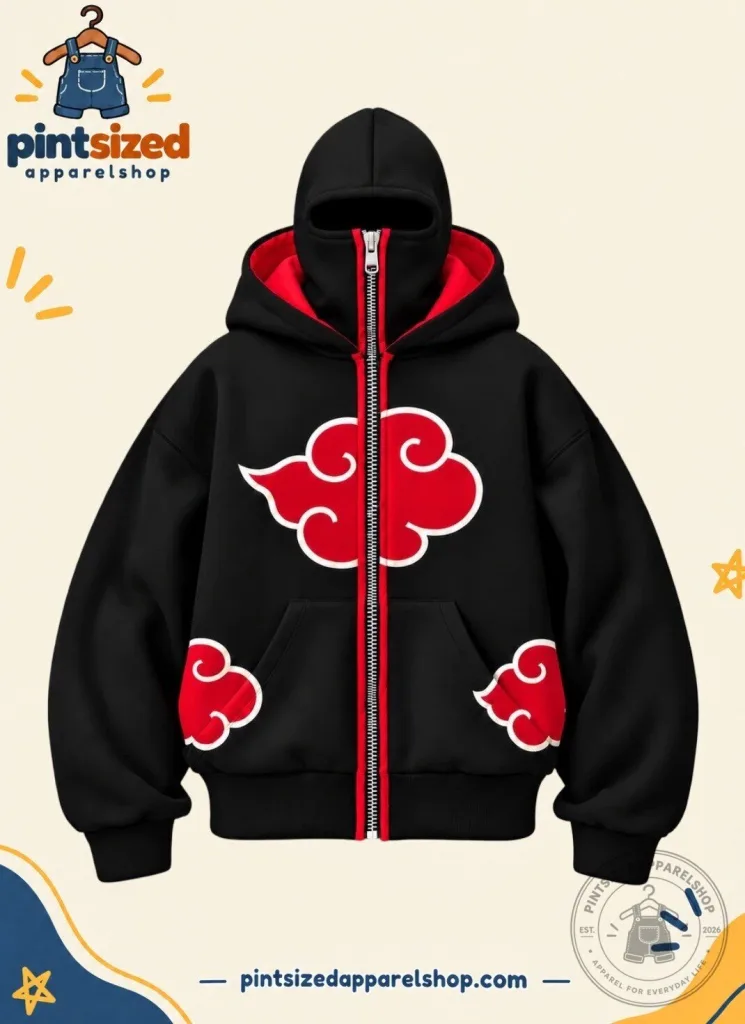 "Stay Warm in Style: Ninja Red Cloud Full-Zip Hoodie 2026" 3 Ninja Red Cloud Full-Zip Hoodie 2026