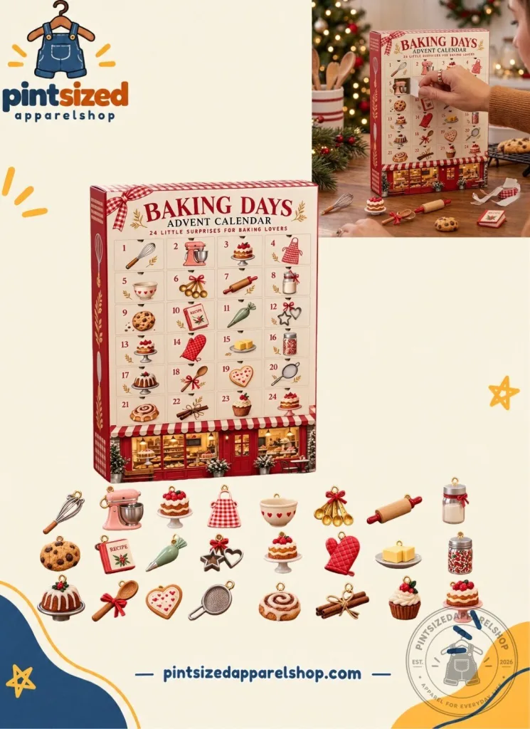 "Discover Your Perfect Baker's Gift: 2026 Baking Days Advent Calendar" 9 Baking Days Advent Calendar 2026 - Gift for Baker