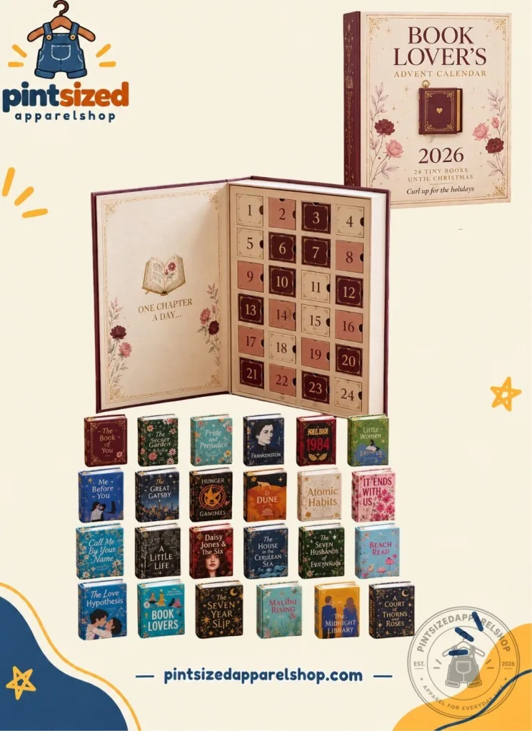 "Discover the 2026 Book Lover’s Advent Calendar: 24 Mini Books" 17 Book Lover’s Advent Calendar 2026 - 24 Tiny Books Until Christmas