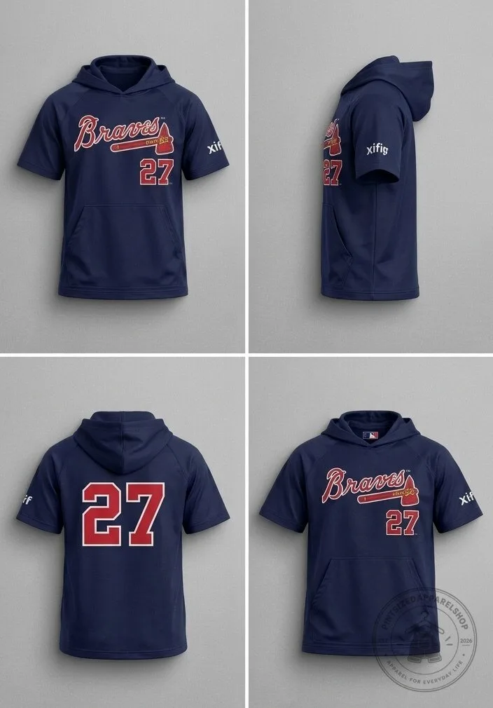 Braves Austin Riley Short Sleeve Hoodie 2026 Giveaway Edition 10 Braves Austin Riley Short Sleeve Hoodie 2026 Giveaway Edition