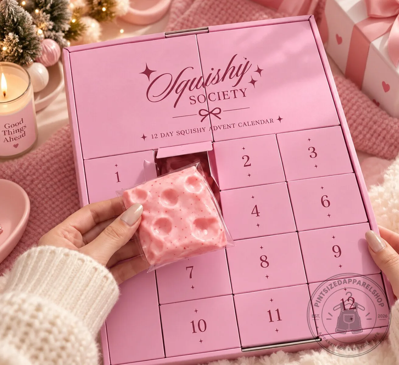 Squishy Society Advent Calendar 2026 New Release - 12 Day Squishy 8 Squishy Society Advent Calendar 2026 New Release