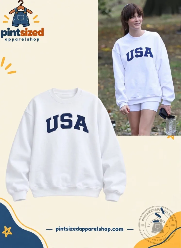 "Shop the Trend: Cara Delevingne USA Sweatshirt 2026 Now Available" 3 Cara Delevingne USA Sweatshirt 2026