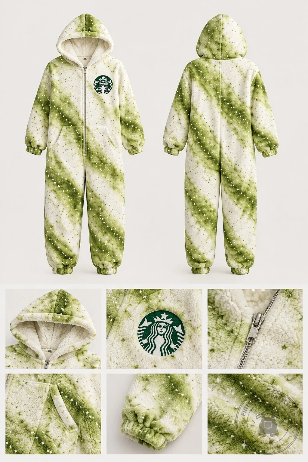 Starbucks Coffee Onesies Ice Caramel Latte - Plush Onesie for Cozy Days 11 Starbucks Coffee Onesies Ice Caramel Latte - Plush Onesie for Cozy Days