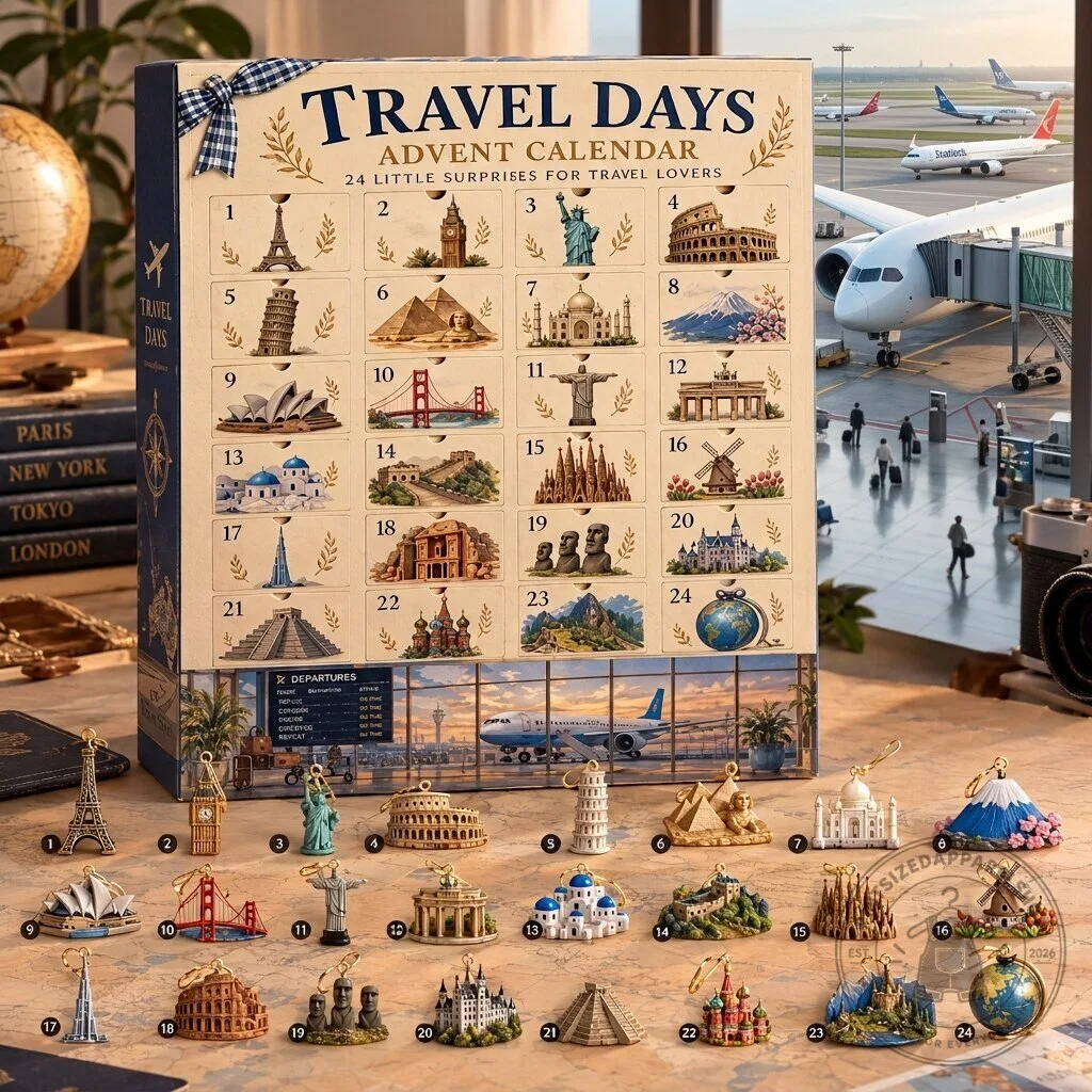 Travel Days Advent Calendar 2026 - 24 Little Surprises for Travel Lovers 9 Travel Days Advent Calendar 2026 - 24 Little Surprises for Travel Lovers