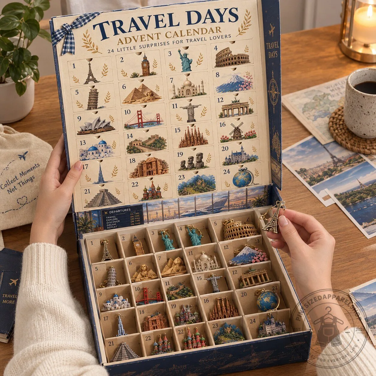 Travel Days Advent Calendar 2026 - 24 Little Surprises for Travel Lovers 10 Travel Days Advent Calendar 2026 - 24 Little Surprises for Travel Lovers