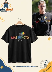 Kike Hernandez wearing the Matsumoto Shave Ice Shirt at the Dodgers’ NDLS arrival 2026
