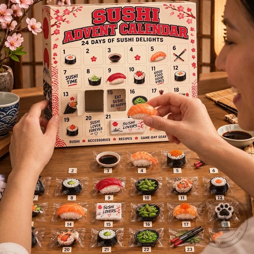 Sushi Advent Calendar 2026 - 24 Days Of Sushi Delighted 8 Sushi Advent Calendar 2026 - 24 Days Of Sushi Delighted