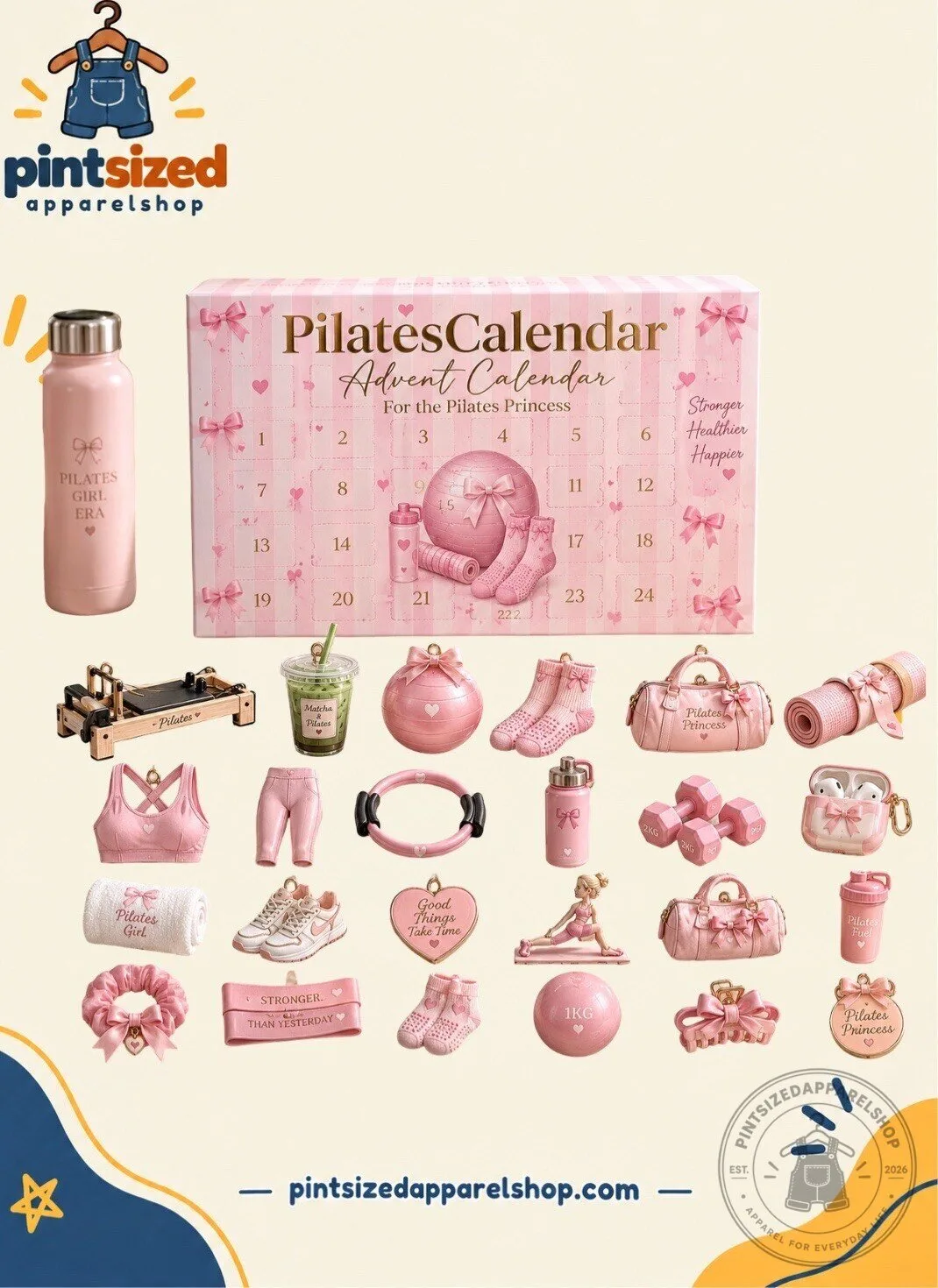 Pilates Advent Calendar 2026 Limited Edition for the Pilates Princess