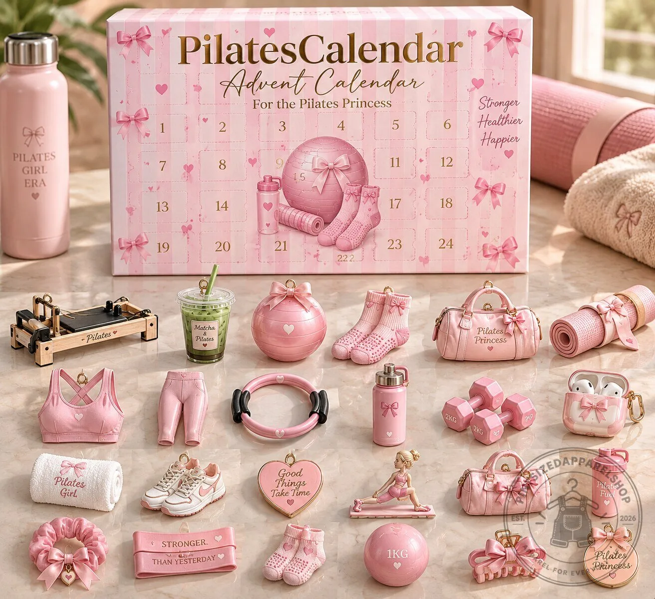 Pilates Advent Calendar 2026 Limited Edition for the Pilates Princess 8 Pilates Advent Calendar 2026 Limited Edition for the Pilates Princess