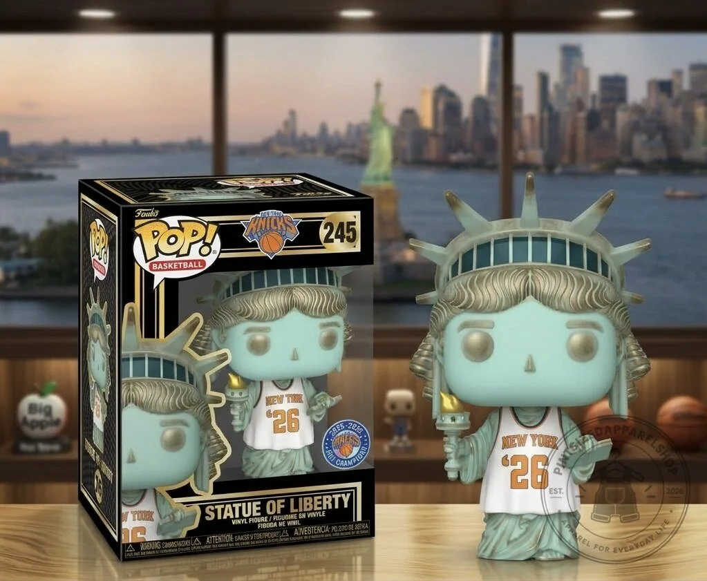 Funko Pop! New York Knicks Ring Night Statue of Liberty #245 Pop Baseketball 9 Funko Pop! New York Knicks Ring Night Statue of Liberty #245 Pop Baseketball