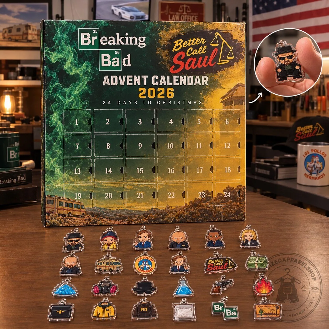 Breaking Bad & Better Call Saul Advent Calendar 2026 8 Breaking Bad & Better Call Saul Advent Calendar 2026