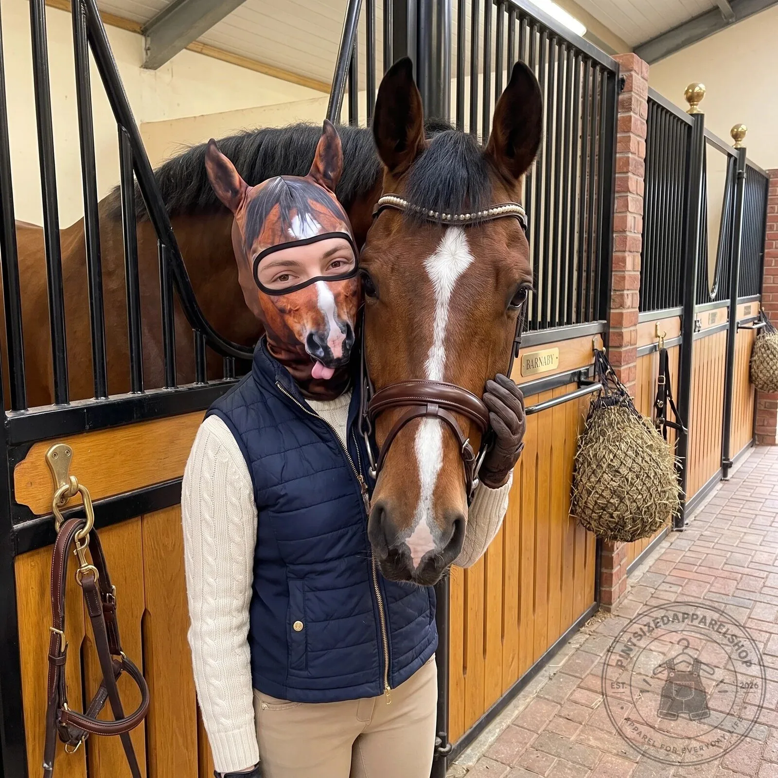 Funny Horse Balaclava 3D with Ears Face Mask 2026 Limited Edition 9 Funny Horse Balaclava 3D with Ears Face Mask 2026 Limited Edition