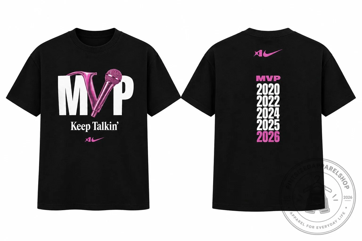 A’ja Wilson Nike MVP Keep Talkin’ Tee 2026 New Release 9 A’ja Wilson Nike MVP Keep Talkin’ Tee 2026 New Release