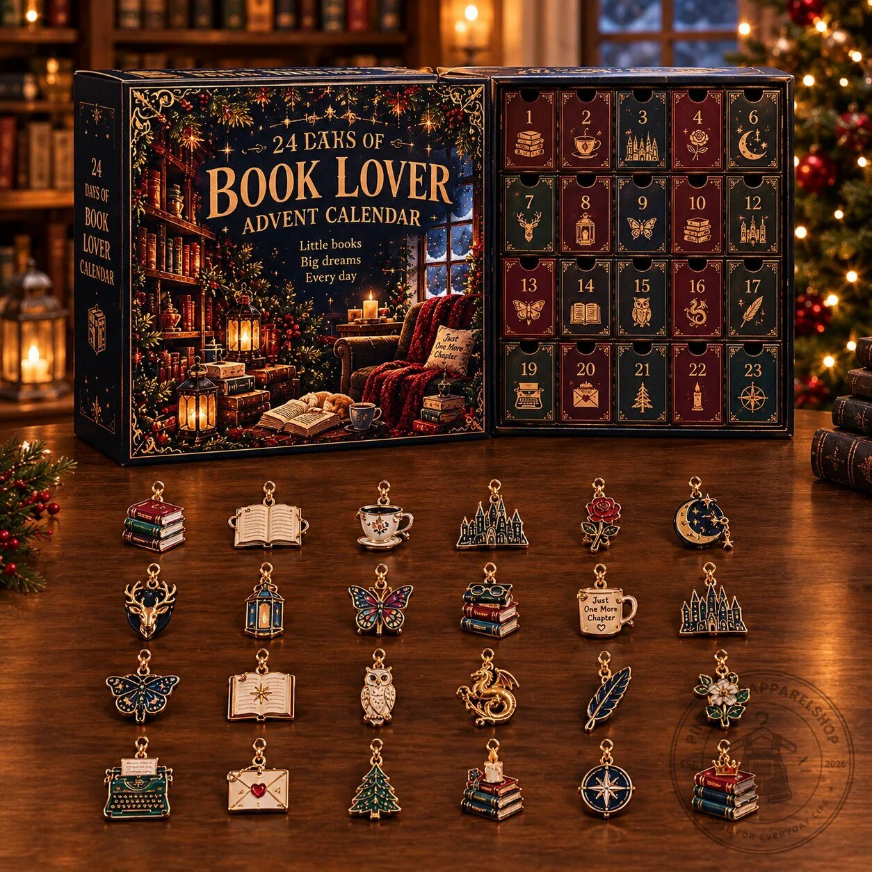 24 Days of Reading A Bookish Mystery Advent Calendar 2026