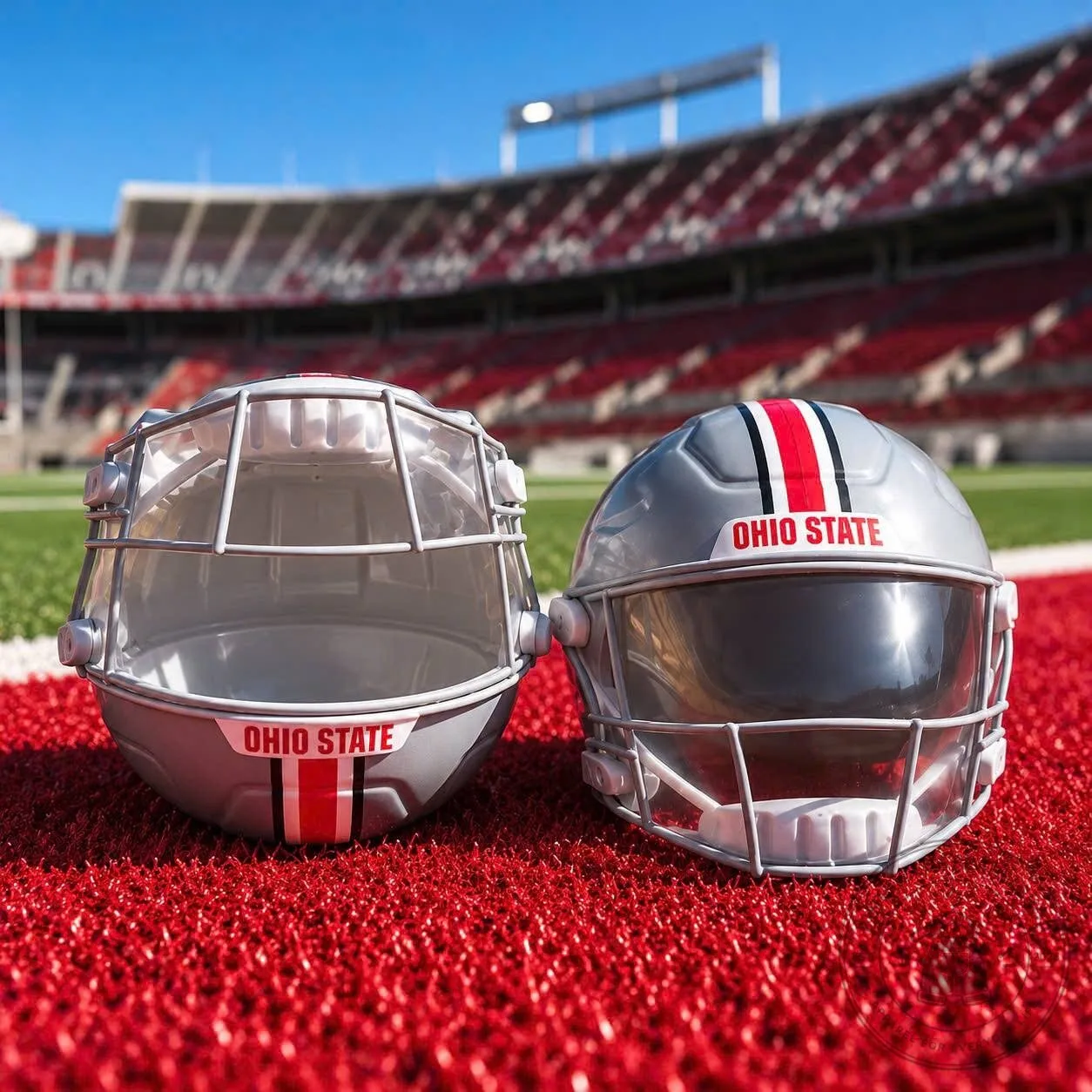 Ohio State Buckeyes Football Helmet Popcorn Bucket Limited Edition 2026