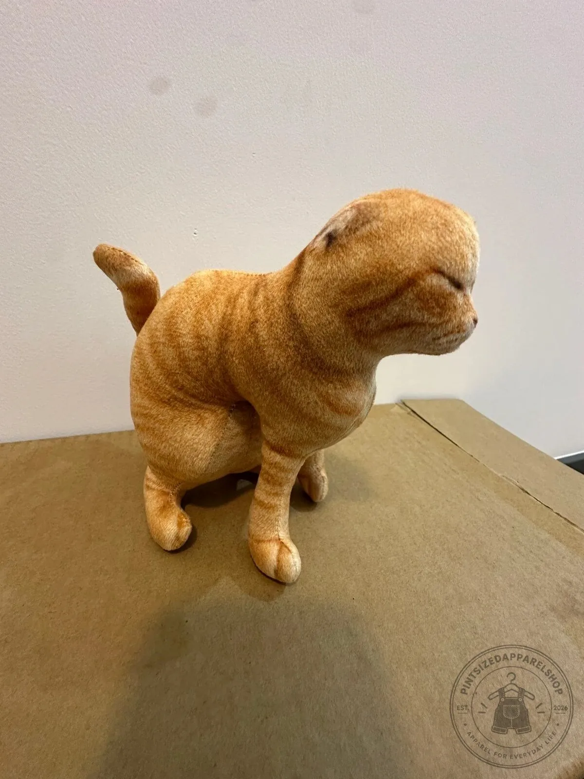 Noteman 3D Pooping Orange Cat Plush Toy – Funny Realistic Tabby Cat Stuffed Animal 9 Noteman 3D Pooping Orange Cat Plush Toy – Funny Realistic Tabby Cat Stuffed Animal