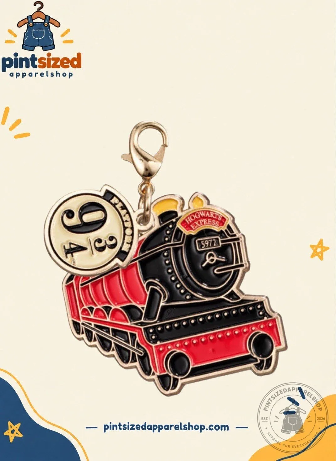 Hogwarts Express Harry Potter Die-Cast Double Charm Collection