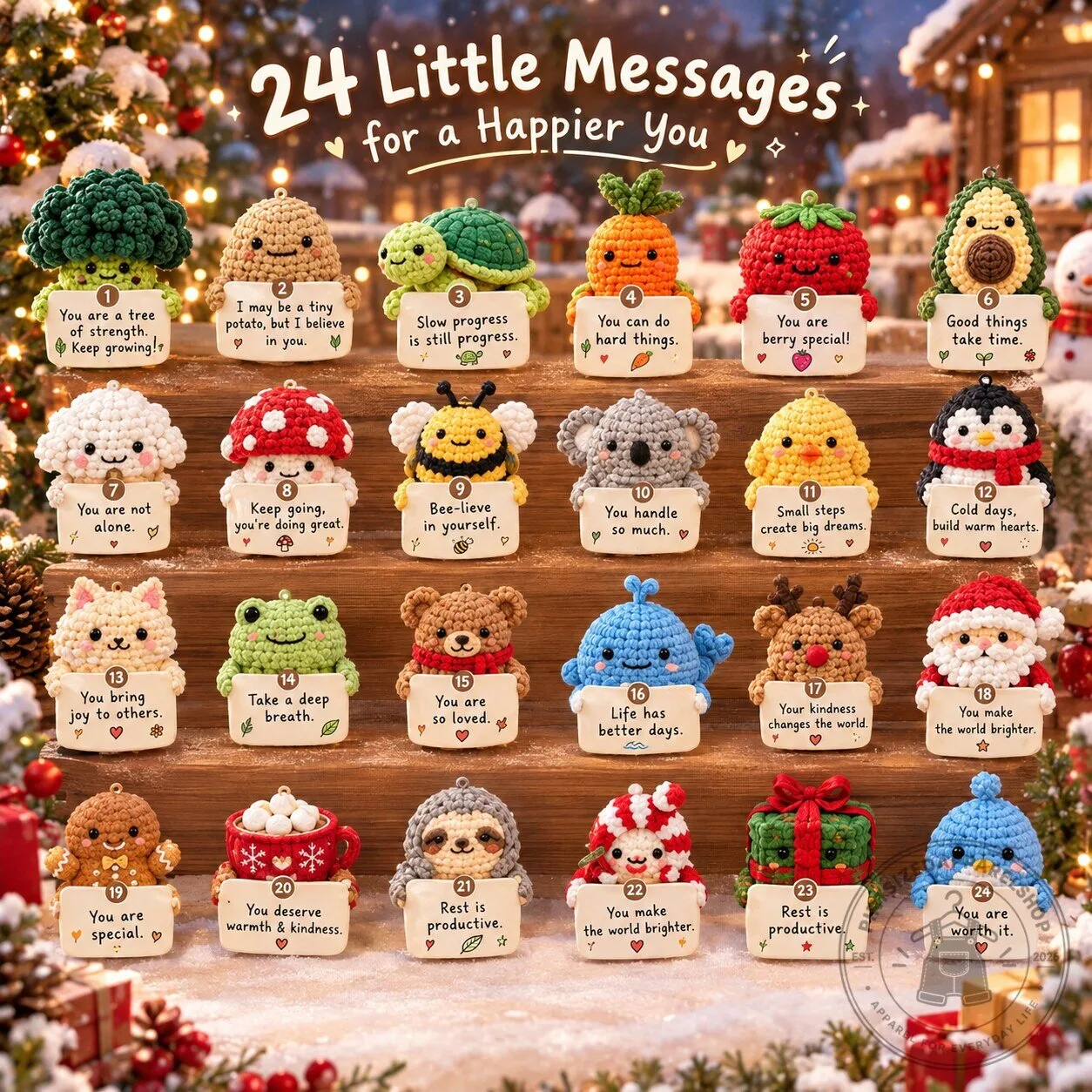 Emotional Support Advent Calendar 2026 Limited Edition 8 Emotional Support Advent Calendar 2026 Limited Edition