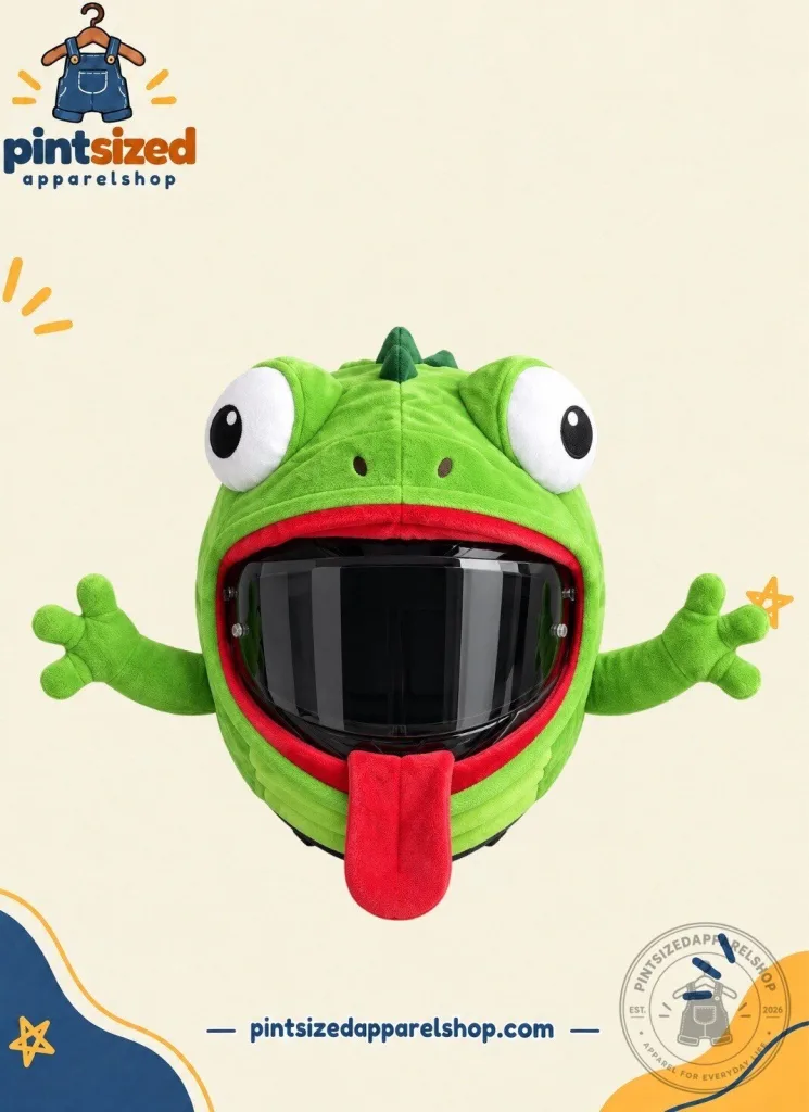 Lizhead Lizard Helmet Cover With Tongue