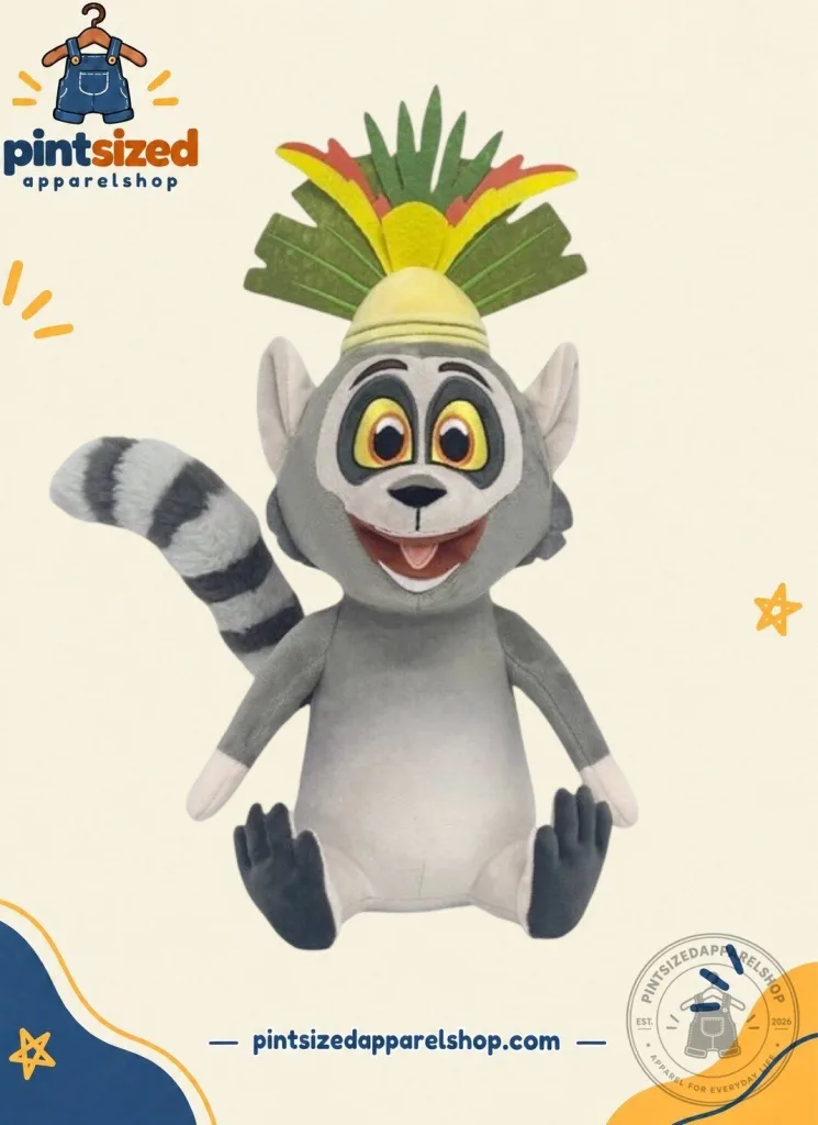 King Julian Madagascar x Youtooz Plush Toy 2026 New Collection