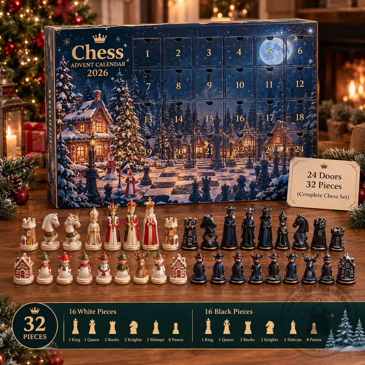Chess Advent Calendar 2026 - Naughty vs Nice