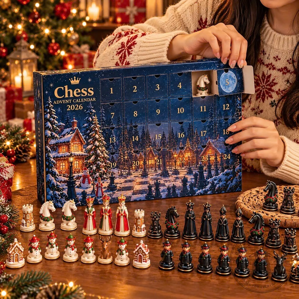 Chess Advent Calendar 2026 - Naughty vs Nice 9 Chess Advent Calendar 2026 - Naughty vs Nice