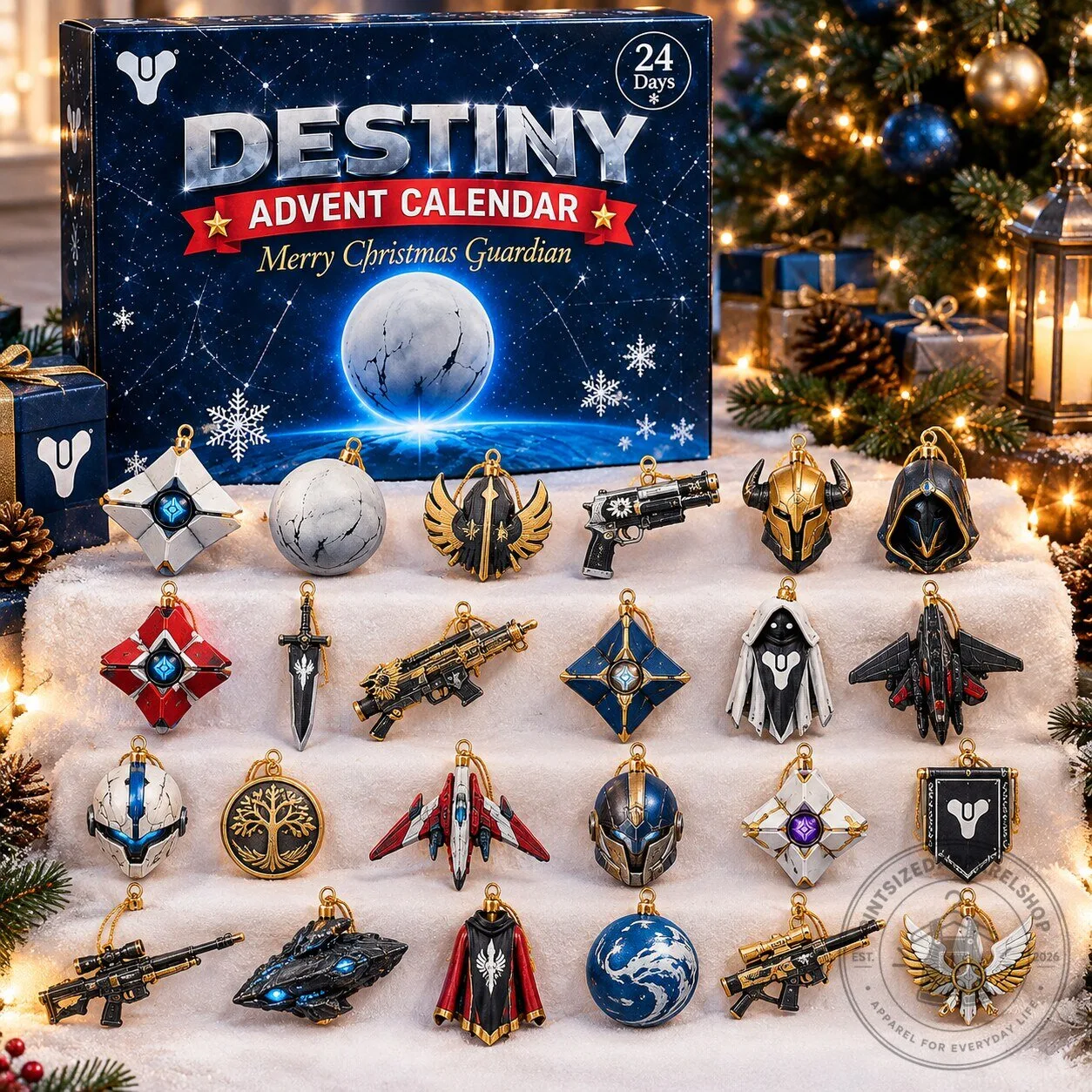 Destiny Advent Calendar 2026 | Merry Christmas Guardian