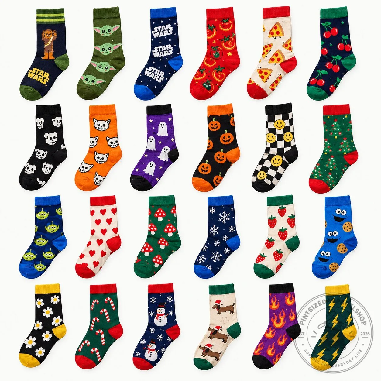 Happy Socks Advent Calendar 2026 | 24-Pack Advenskalendar 9 Happy Socks Advent Calendar 2026 | 24-Pack Advenskalendar