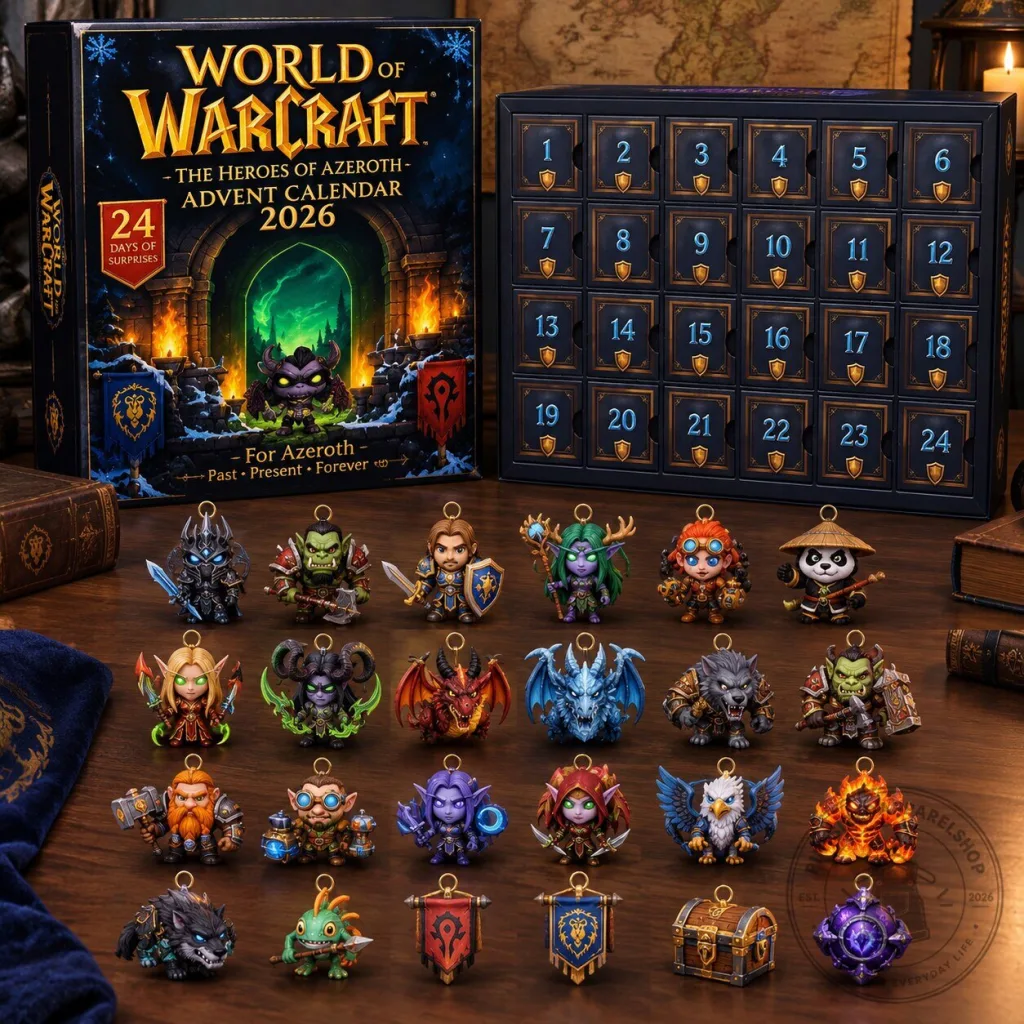 World of Warcraft Advent Calendar 2026 The Heroes of Azeroth World of Warcraft Advent Calendar 2026 | The Heroes of Azeroth