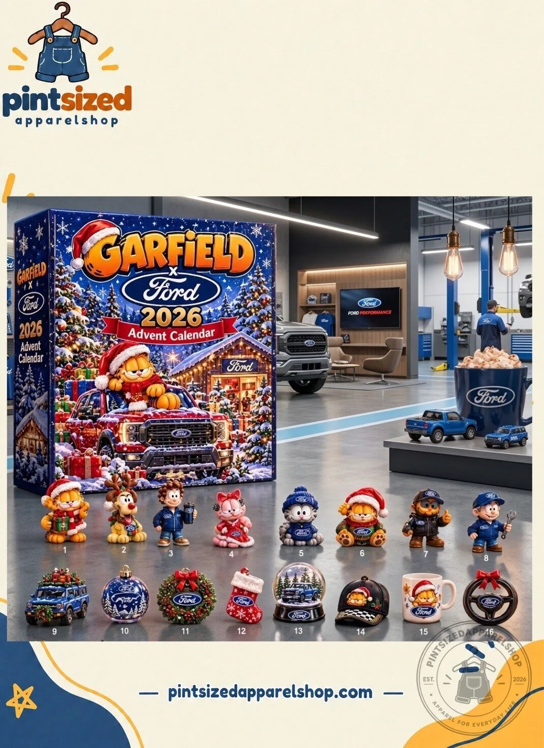 Garfield x Ford Advent Calendar 2026 Limited Edition