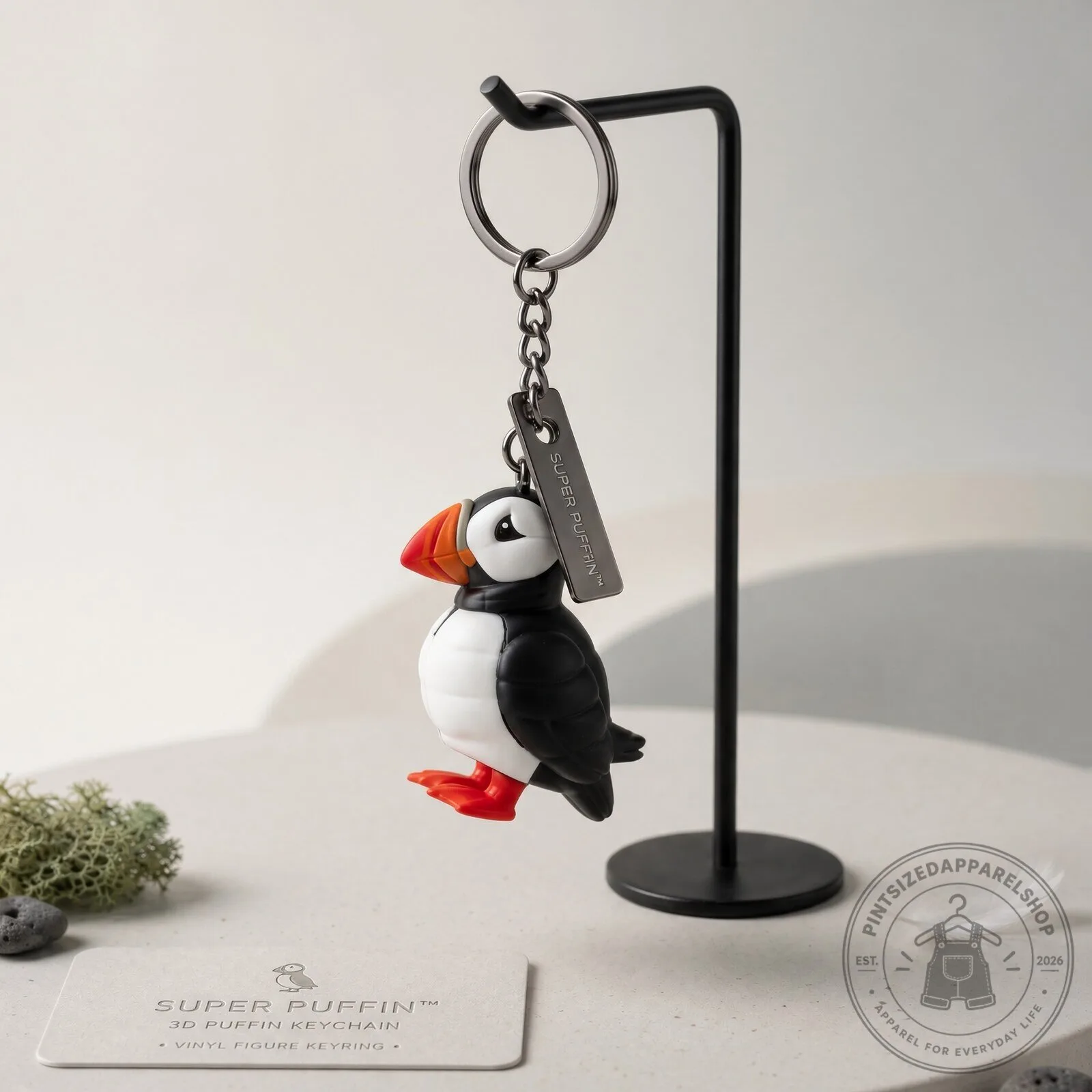 ARITZIA Super Puffin Key Chain Limited Edition 2026 9 ARITZIA Super Puffin Key Chain Limited Edition 2026