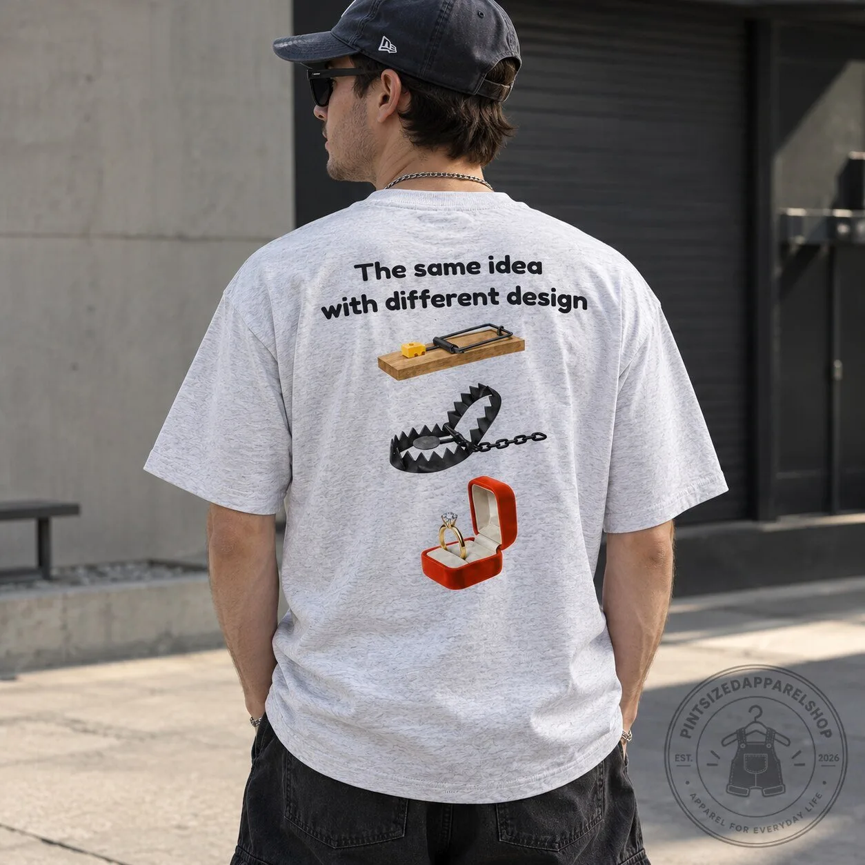 The same idea with different design | Different Traps Same Ending T-Shirt Funny Tee 9 The same idea with different design | Different Traps Same Ending T-Shirt Funny Tee