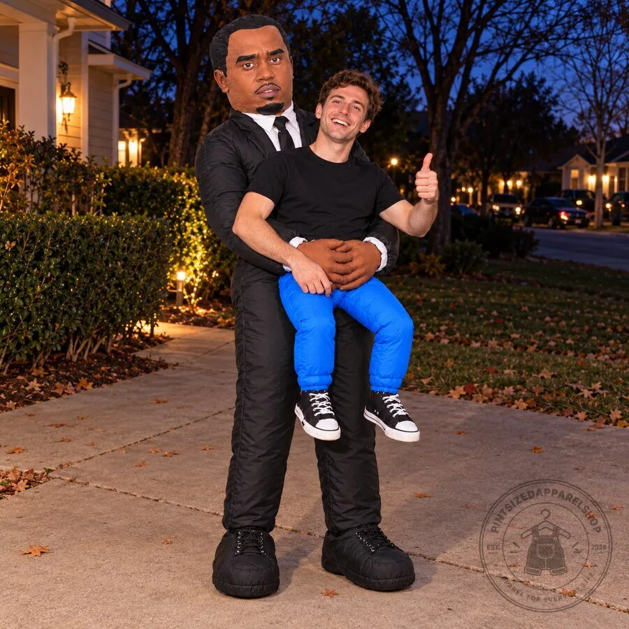 Diddy Grab Inflatable Costume | Funny Carry Halloween 6 Diddy Grab Inflatable Costume | Funny Carry Halloween