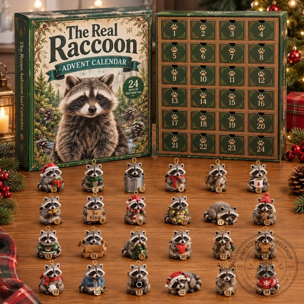 The Real Raccoon Advent Calendar 2026 The Real Raccoon Advent Calendar 2026