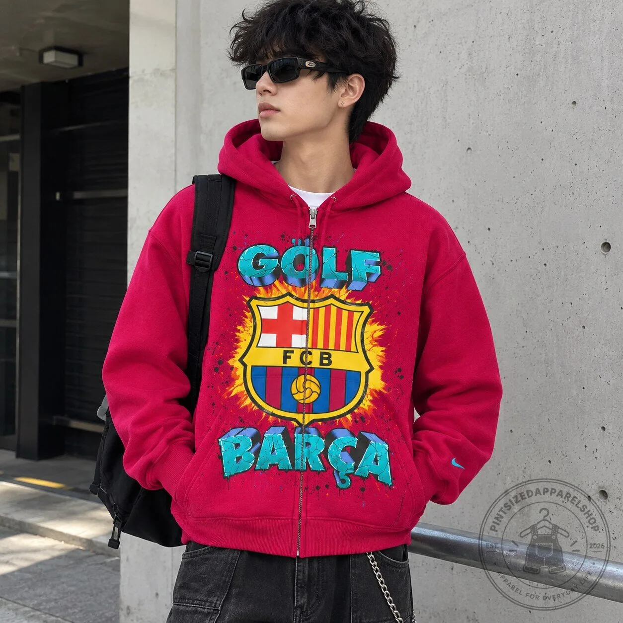 FC Barcelona x Spotify x Golf Wang BARÇA Nike Zip-Up Hoodie Limited Edition 2026 12 FC Barcelona x Spotify x Golf Wang BARÇA Nike Zip-Up Hoodie Limited Edition 2026