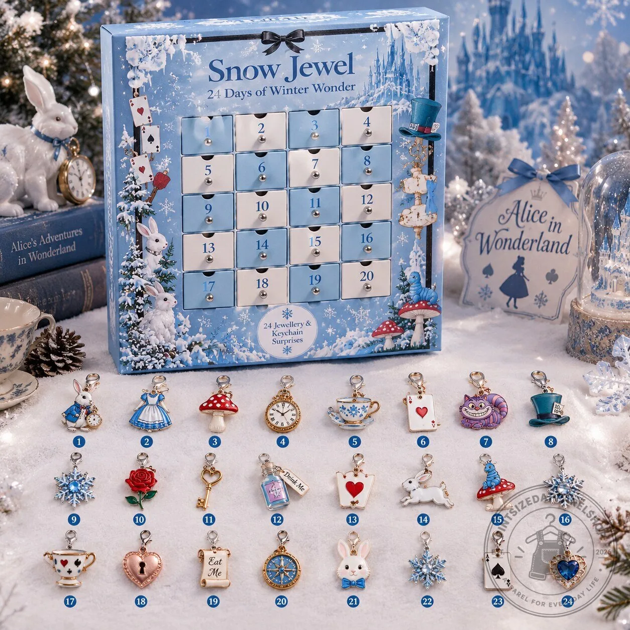 Snow Jewel Advent Calendar 2026 for Frozen Fans